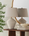 Eclipse - Table Lamp - Textured White