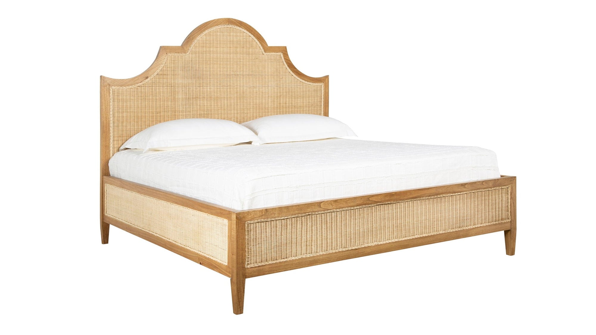 Sherlock - King Bed - Light Brown