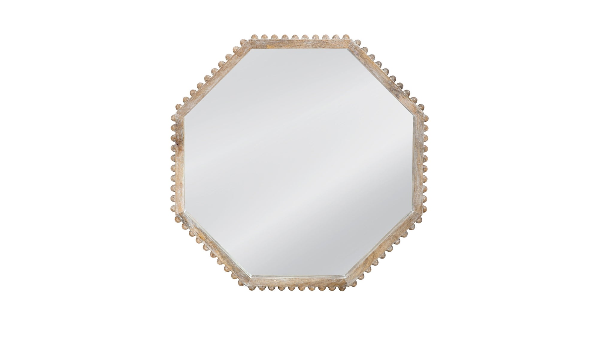 Virz - Wall Mirror - White Wash