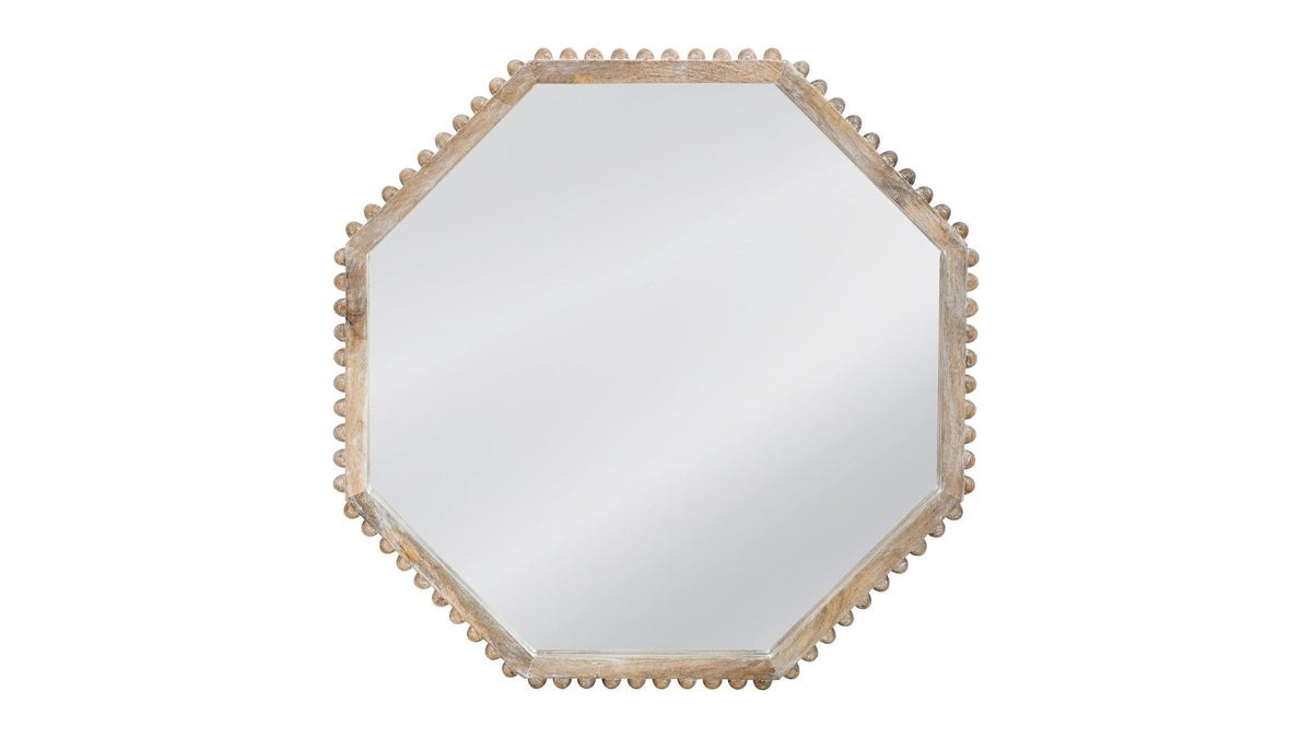 Virz - Wall Mirror - White Wash