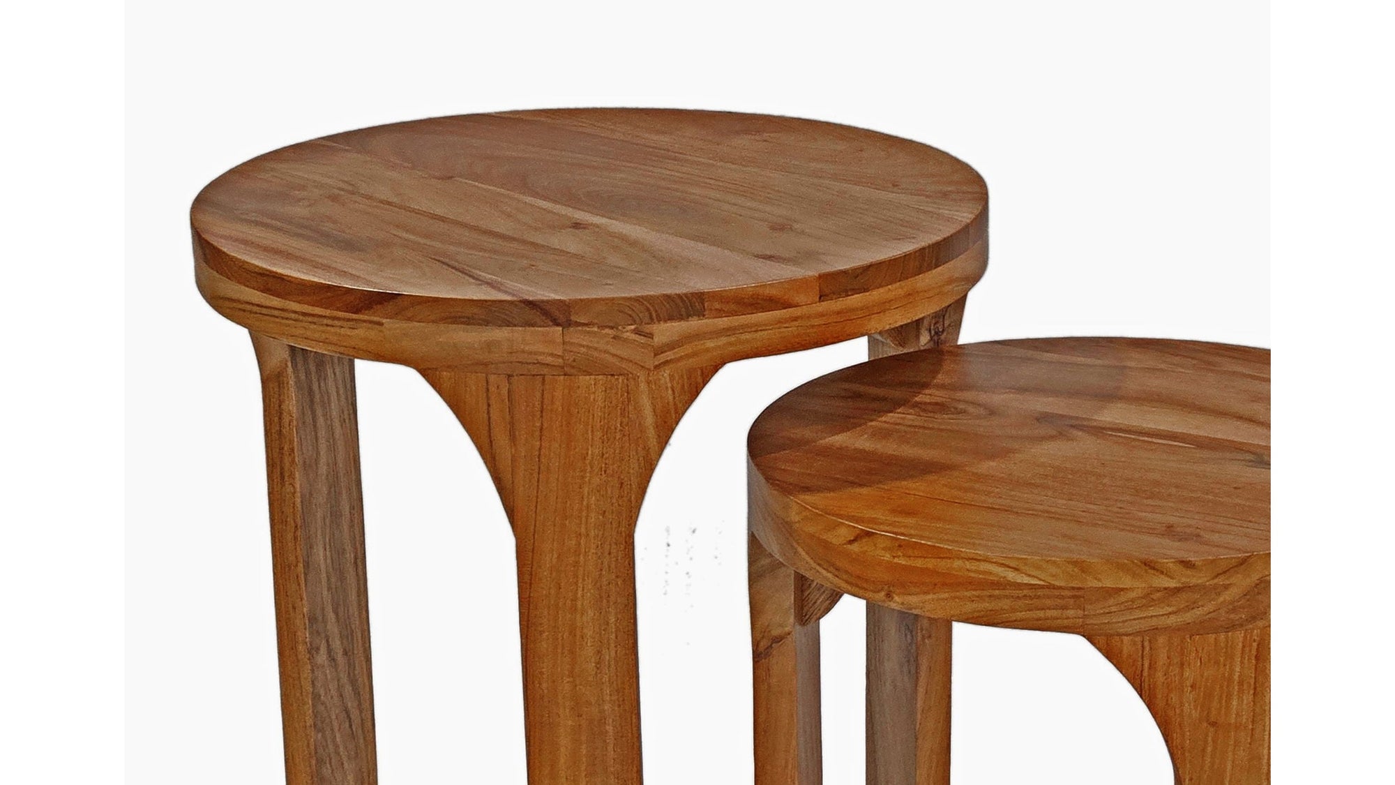 Paige - Bunching Accent Table - Natural Mango