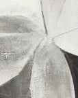 Folding - Time Framed Abstract Art - Black / Brown / Gray / White