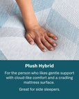 Peaceful Morning - 12.5" Hybrid Plush Mattress