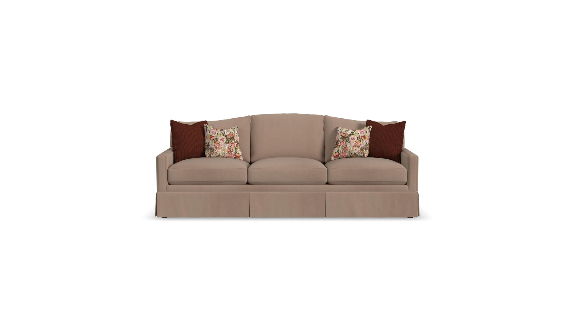 Lottie - Fabric Sofa With Skirt Trim