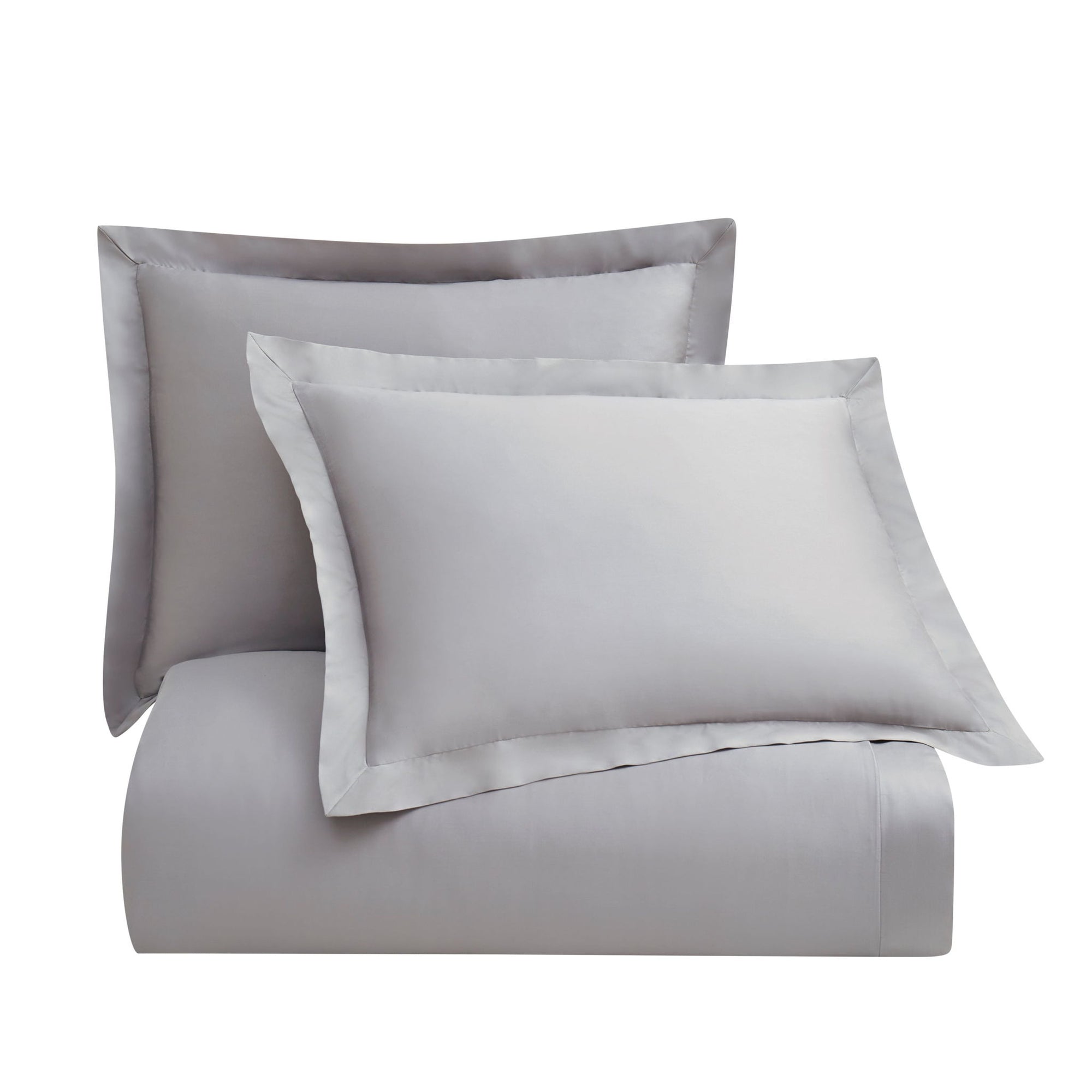 Lyocell - King Eucalyptus Duvet Cover Set (Set of 3) - Gray