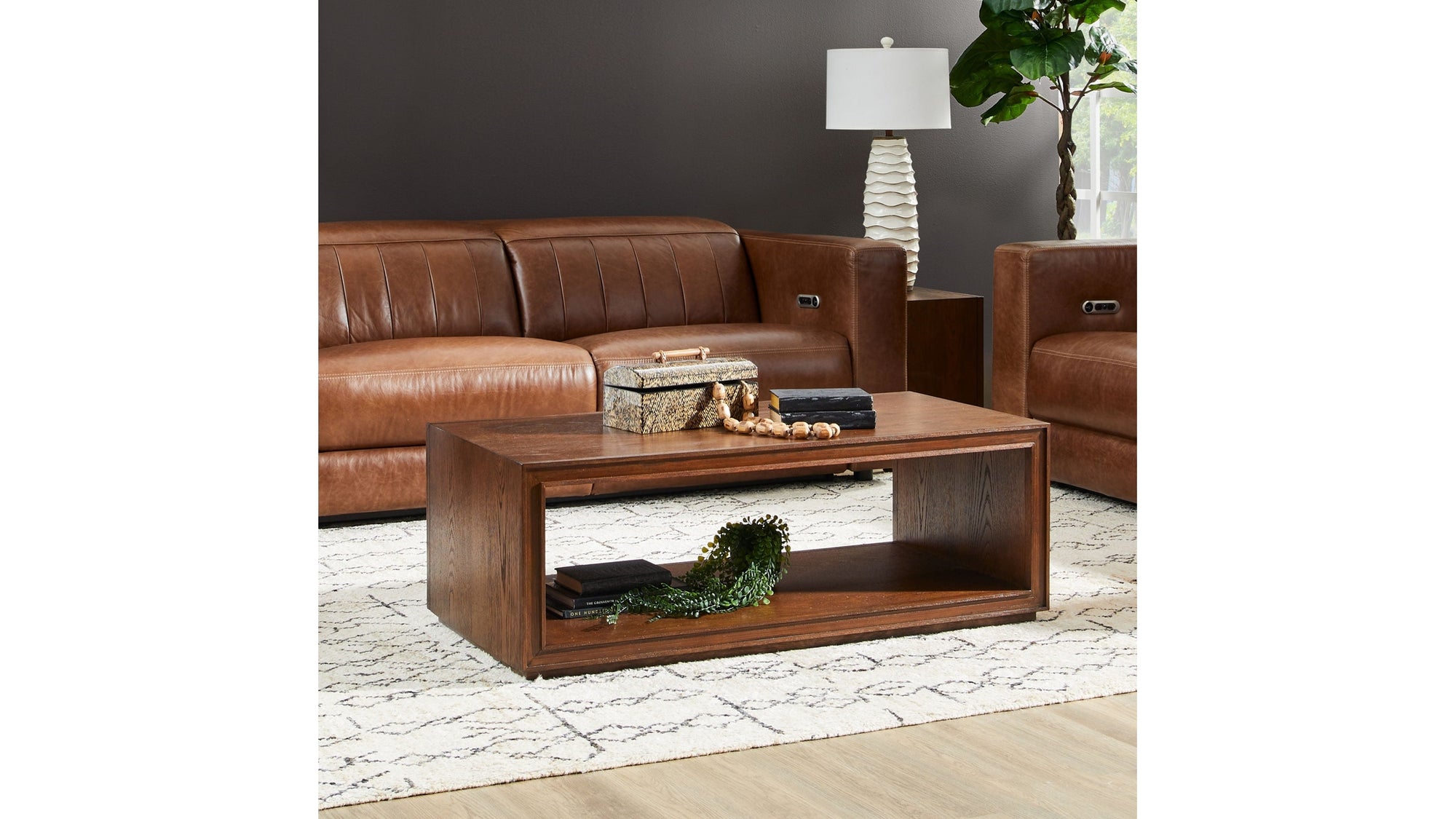 Waterfall - Coffee Table with Casters