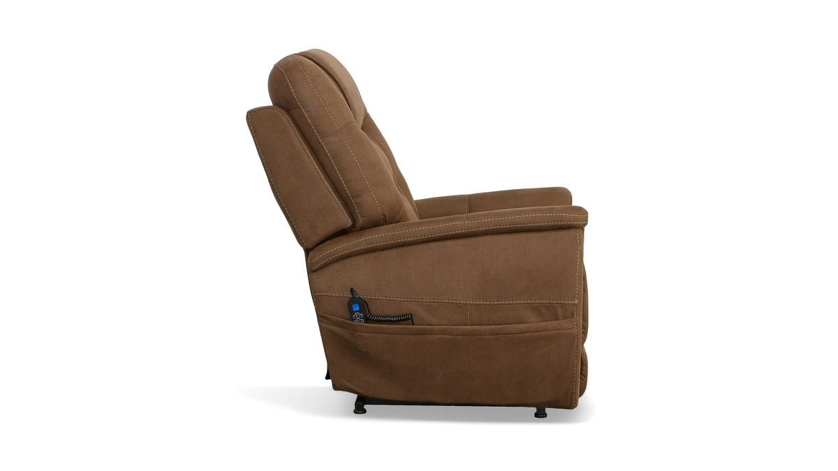 Shaw - Power Lift Recliner With Power Headrest &amp; Lumbar
