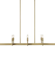 Cordoba - 8 Light Linear Chandelier - Gold