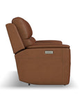 Henry - Power Reclining Loveseat With Console & Power Headrests & Lumbar