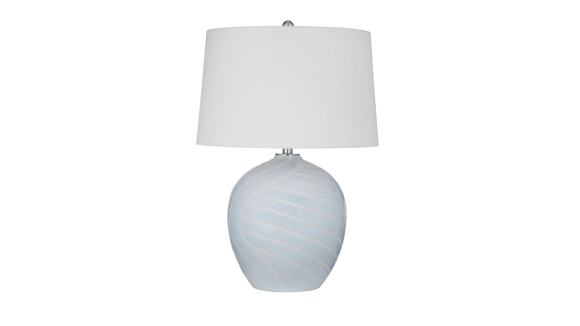 Lyance - Table Lamp - Light Blue / Cream