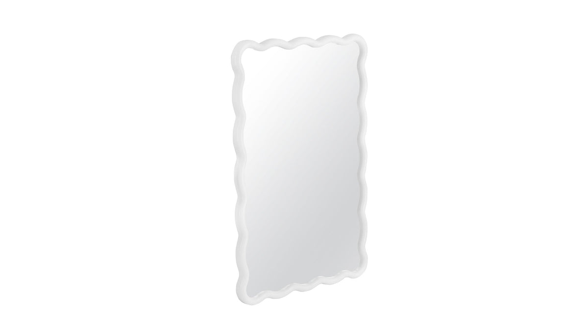 Bryony - Rectangle Wall Mirror - White