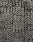 Chess Knit - Throw - Taupe