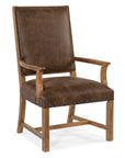 Big Sky - Host Chair Set of 2 - Dark Brown