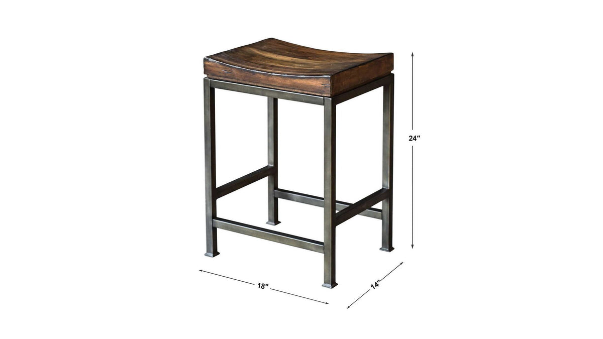Beck - Industrial Bar Stool