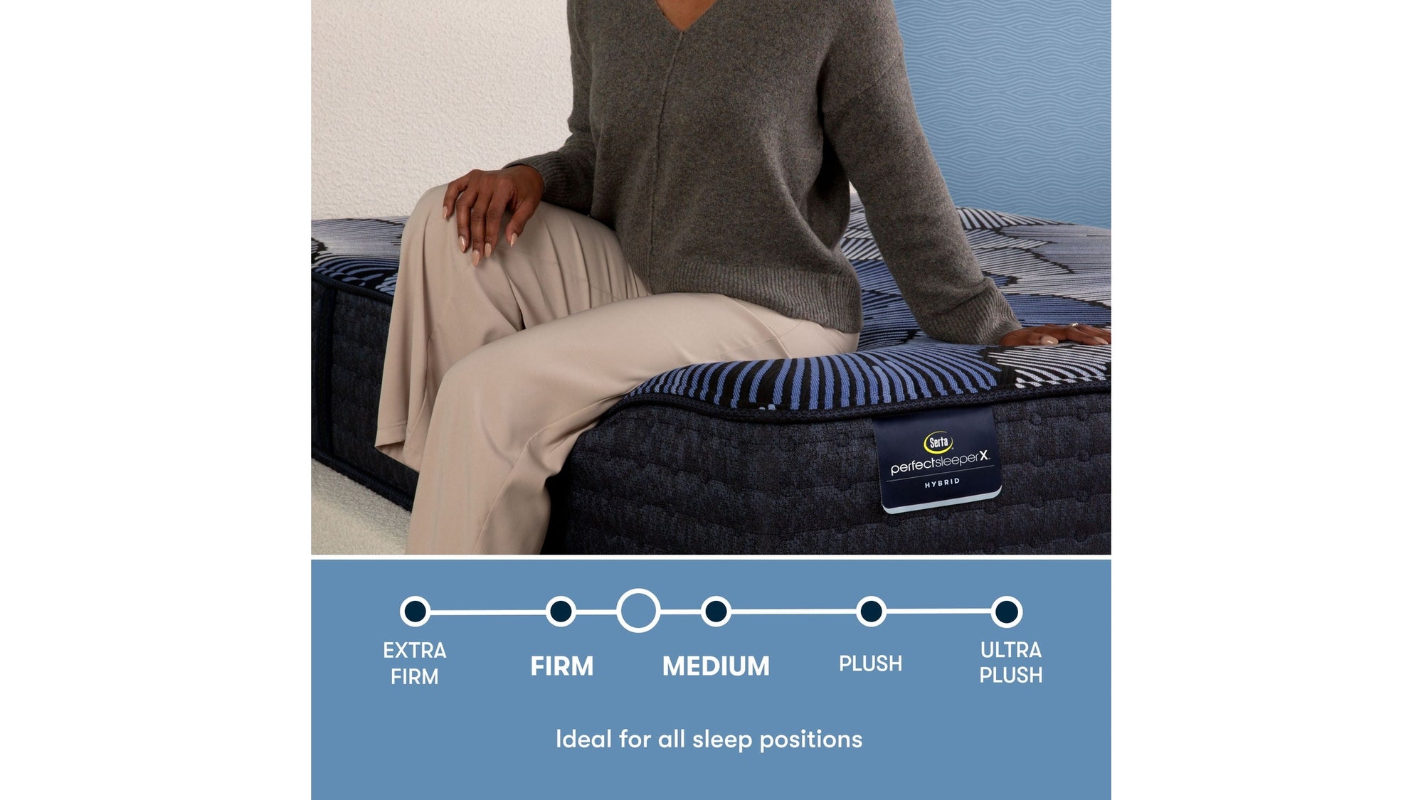 Perfect Sleeper Hybrid - 14" X Prescott Medium Firm Mattress