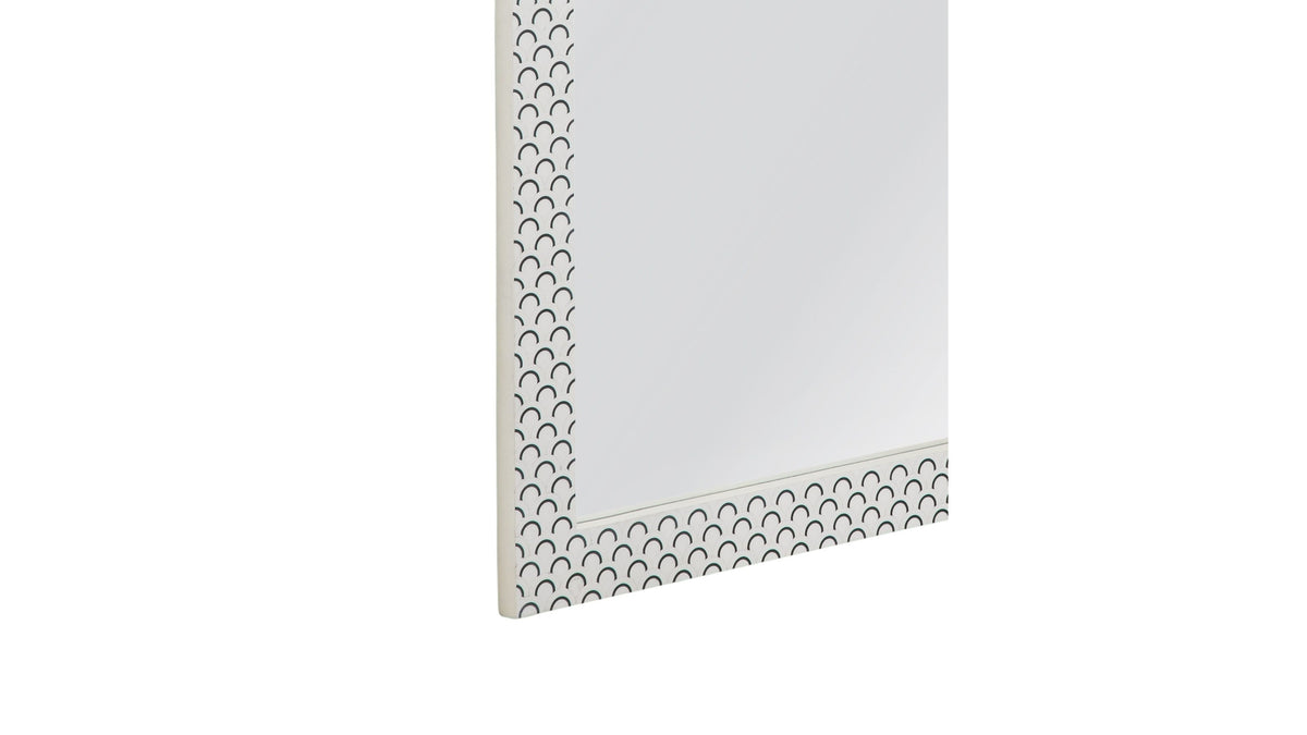 Elise - Wall Mirror - White