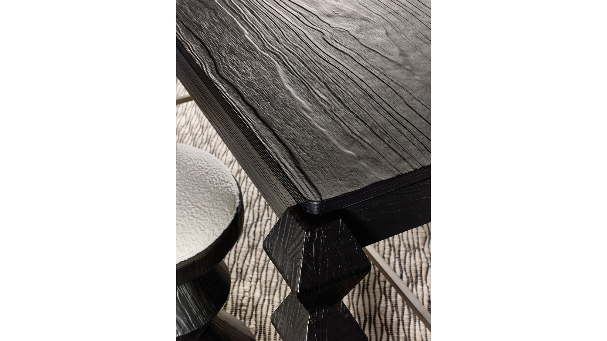 Commerce And Market - Xaden Gathering Desk - Black