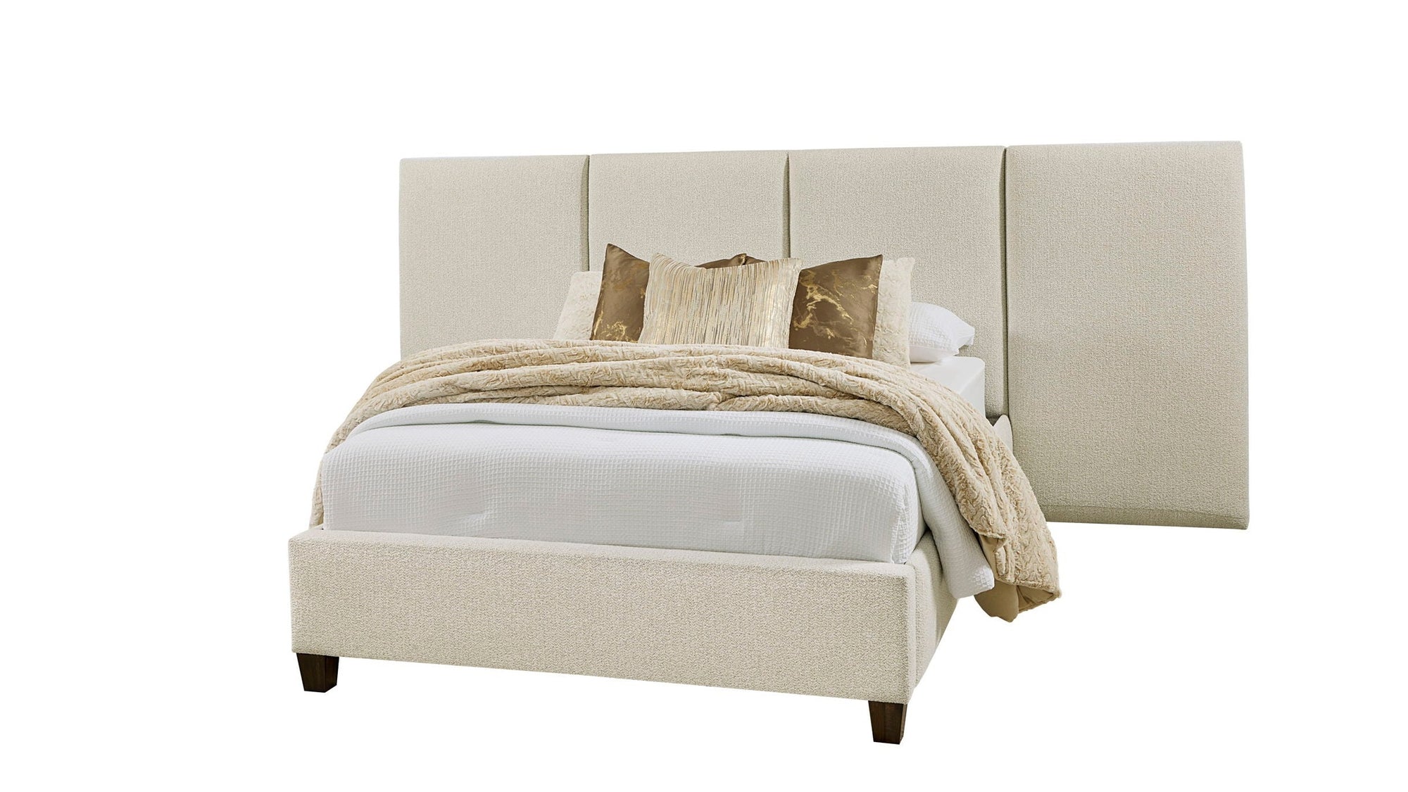 Joinery - Upholstered Wall Bed - Espresso Oak