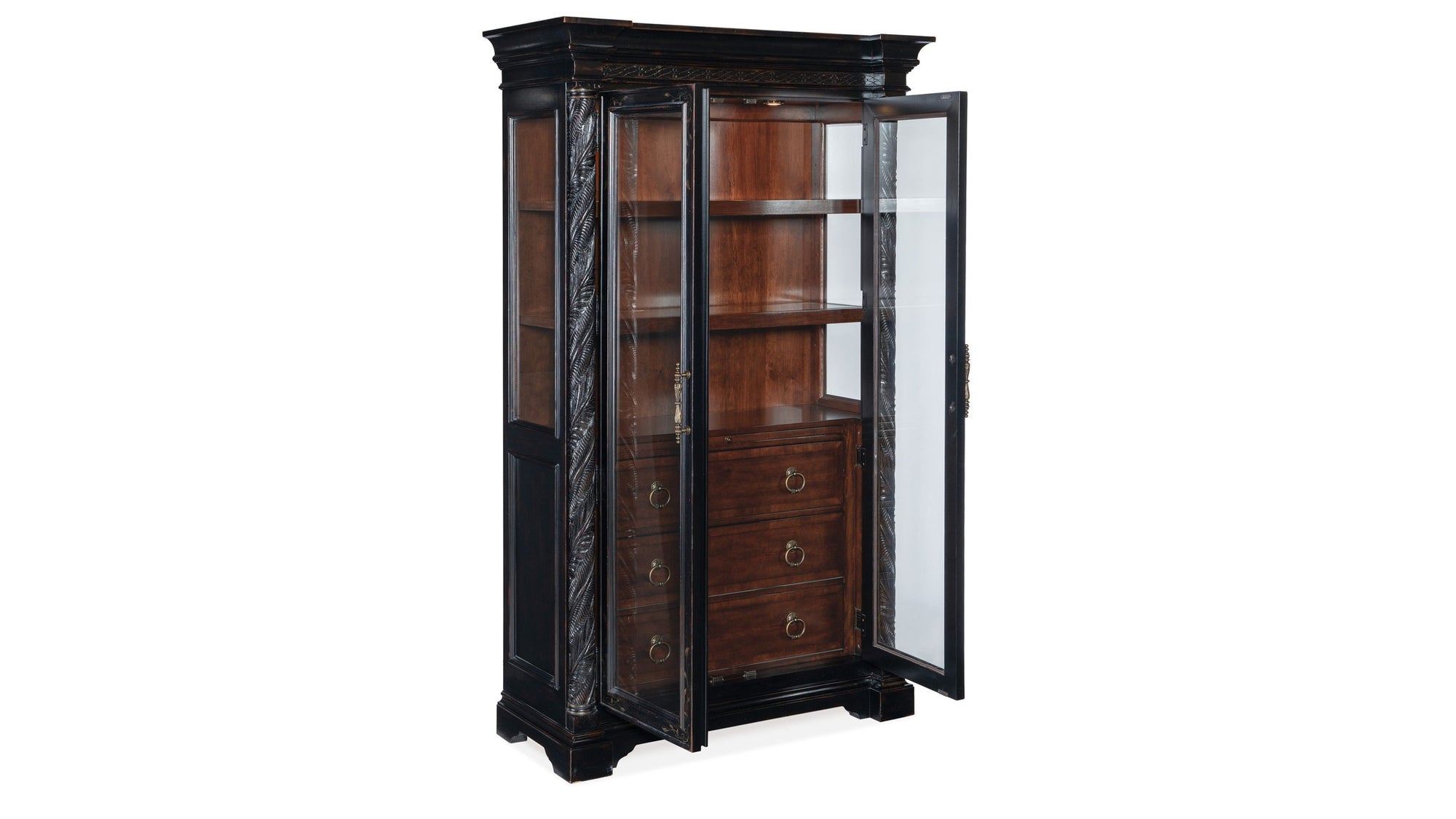 Charleston - Display Cabinet - Black