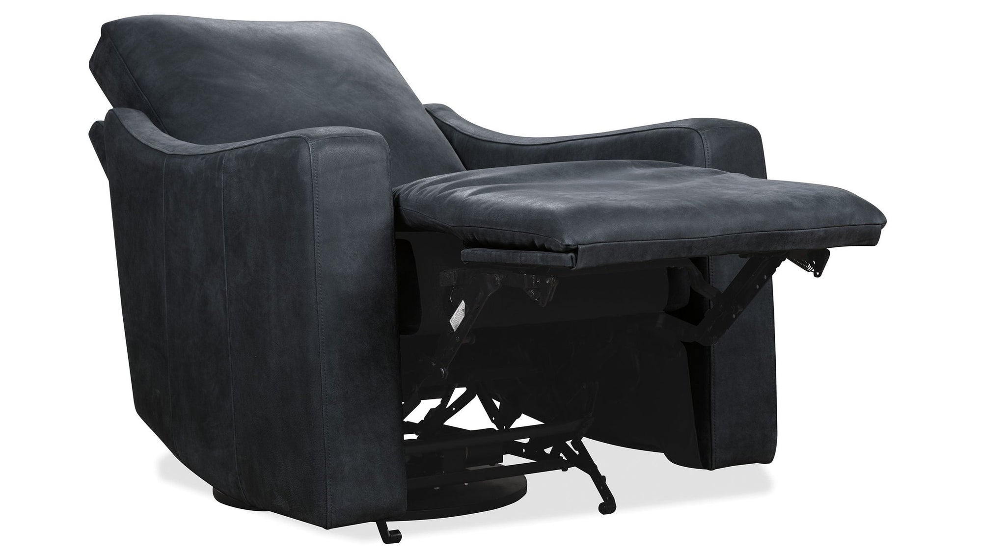 Lewis - Power Swivel Recliner - Black