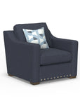 Milo - Fabric Chair With Nailhead Trim