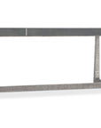 Chapman - Mixed Media Rectangle Cocktail Table - Pearl Silver