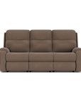 Penn - Transitional Fabric Power Reclining Sofa With Power Headrests & Lumbar
