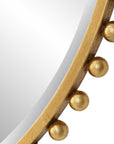 Taza - Round Iron Mirror
