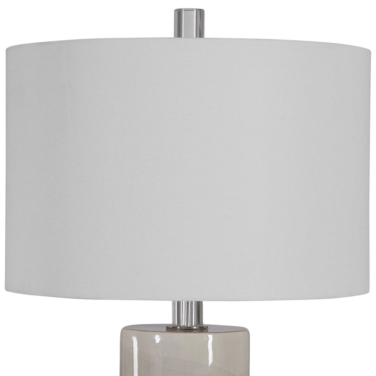 Zesiro - Modern Table Lamp - Silver