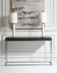 Jase - Concrete Console Table - Black