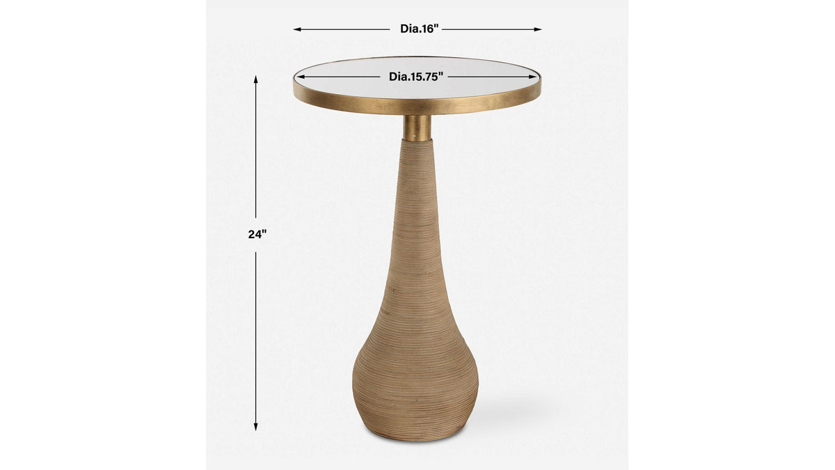Terra - Brass Accent Table