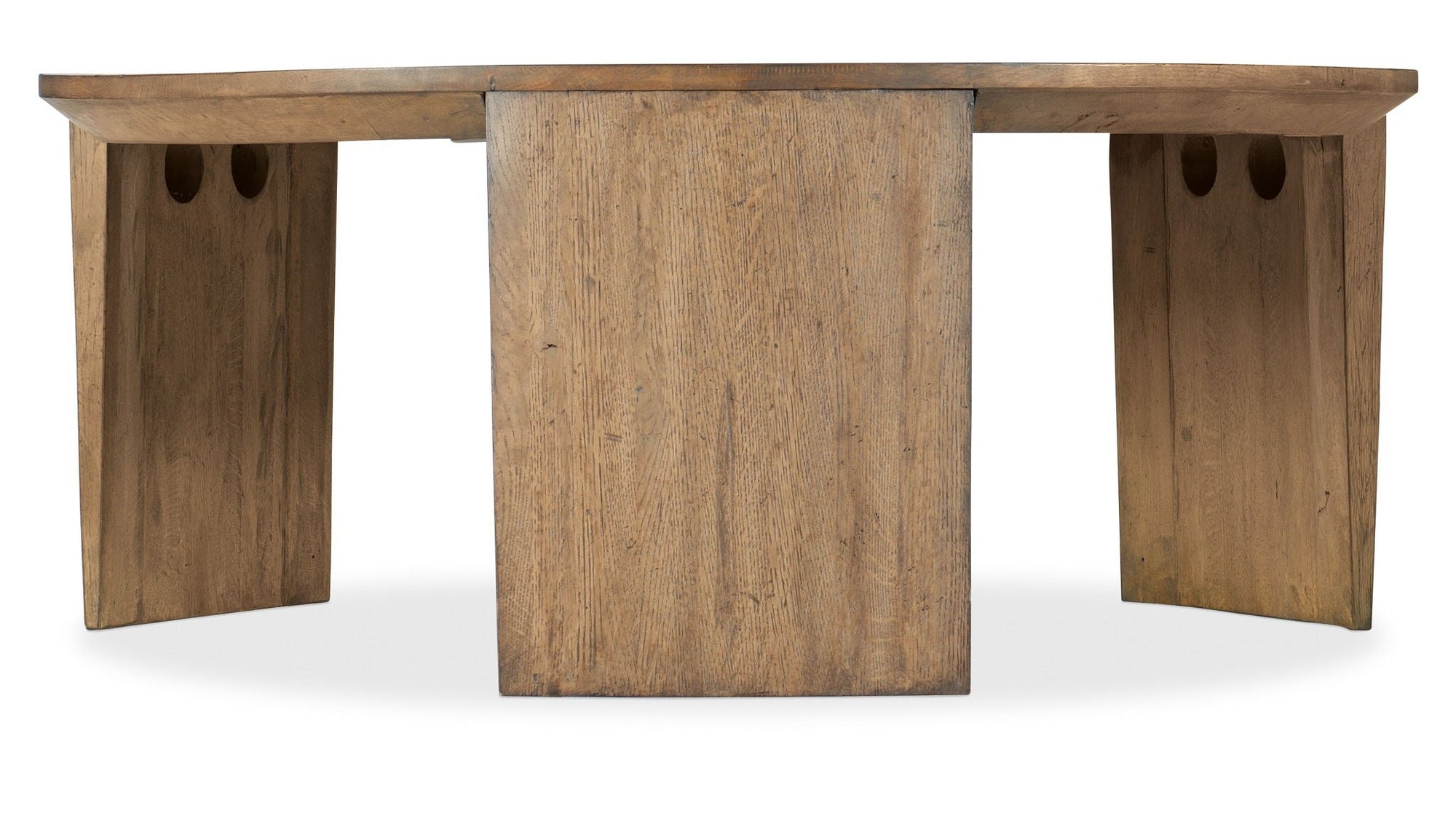 Commerce And Market - Round Cocktail Table - Medium Wood