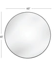 Eltham - Wall Mirror - Black