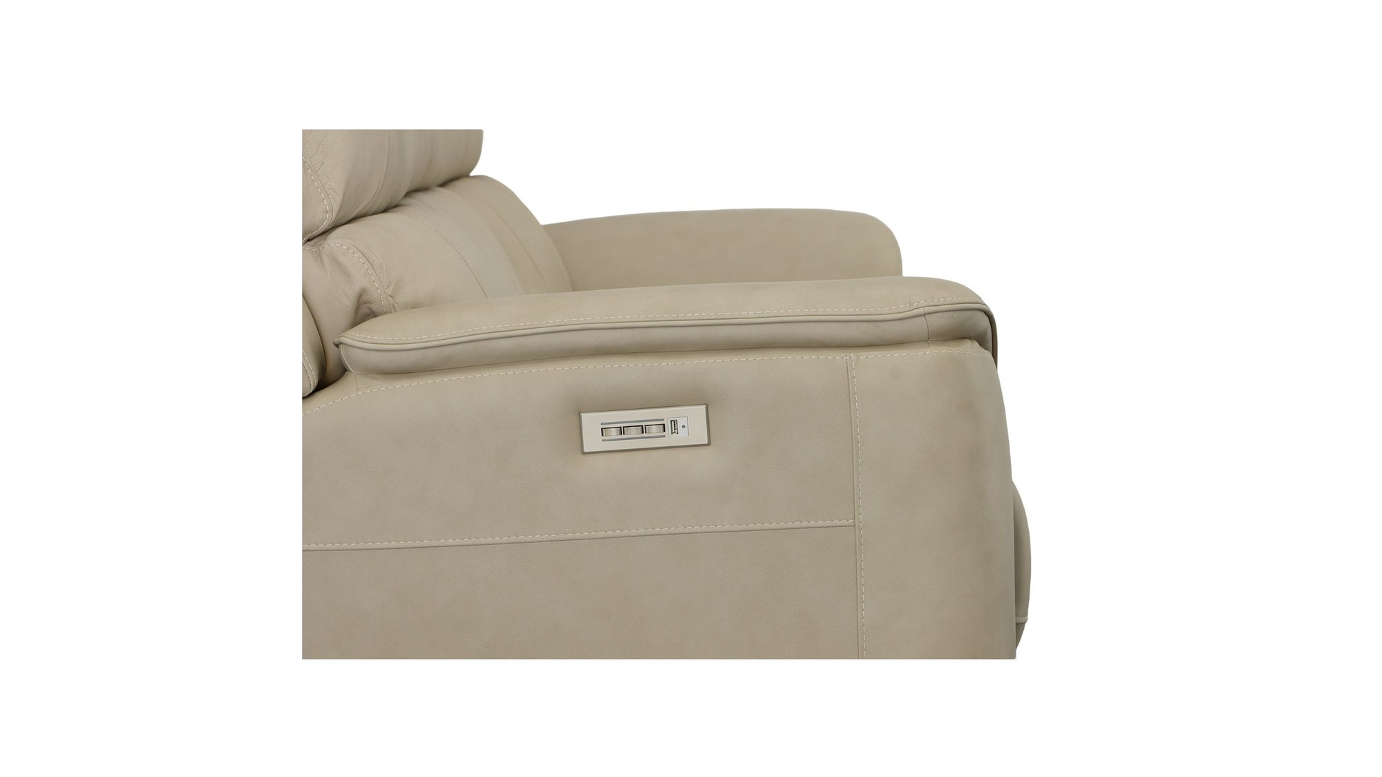 Henry - Power Reclining Sofa With Power Headrests &amp; Lumbar
