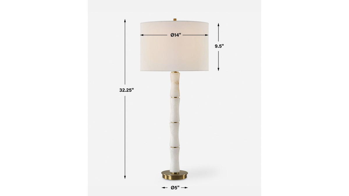 Unify - Alabaster Table Lamp