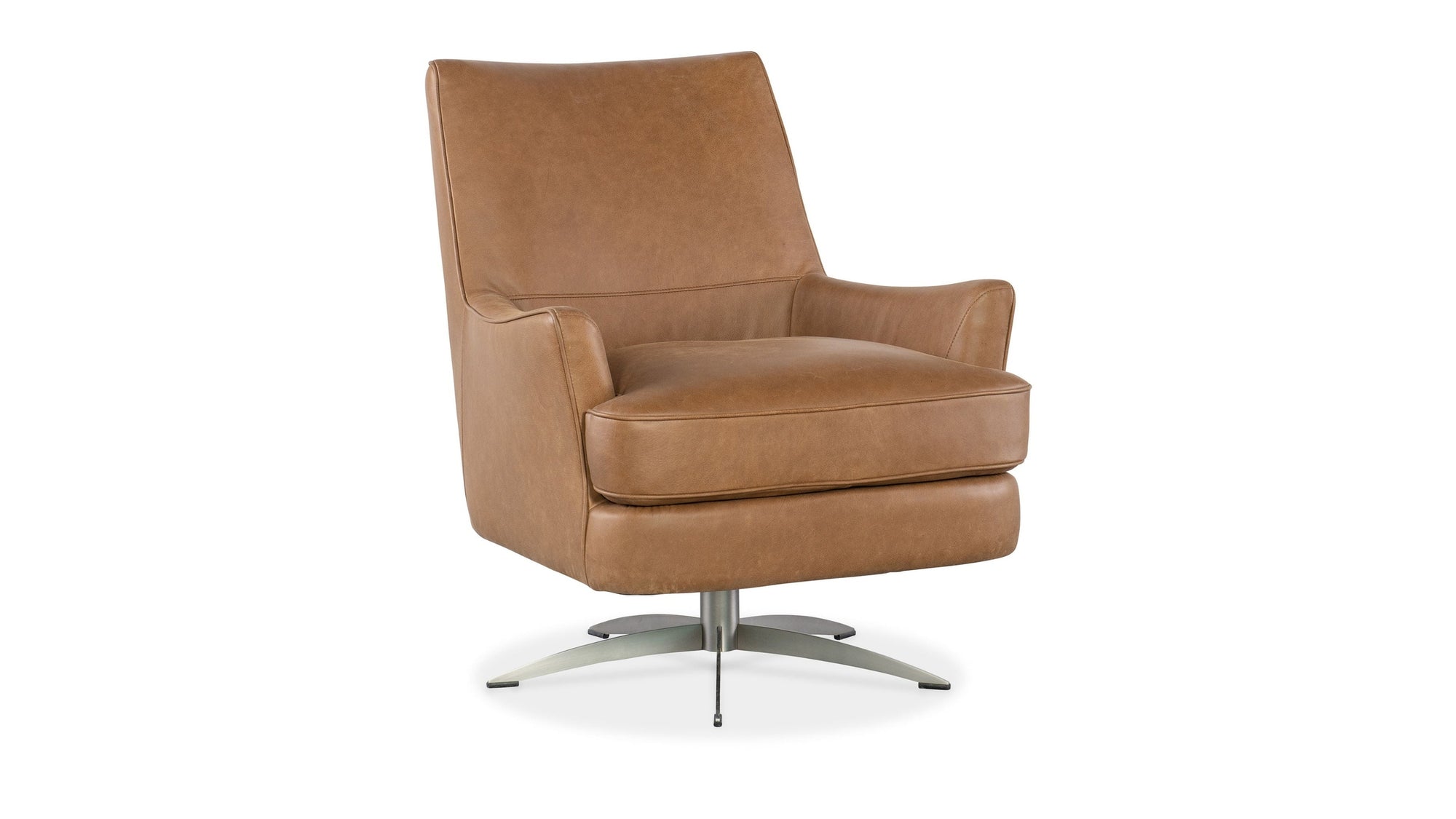 CC - Sheridan Swivel Chair - Light Brown