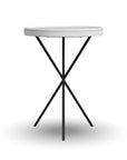 Melody - Chairside Table - White