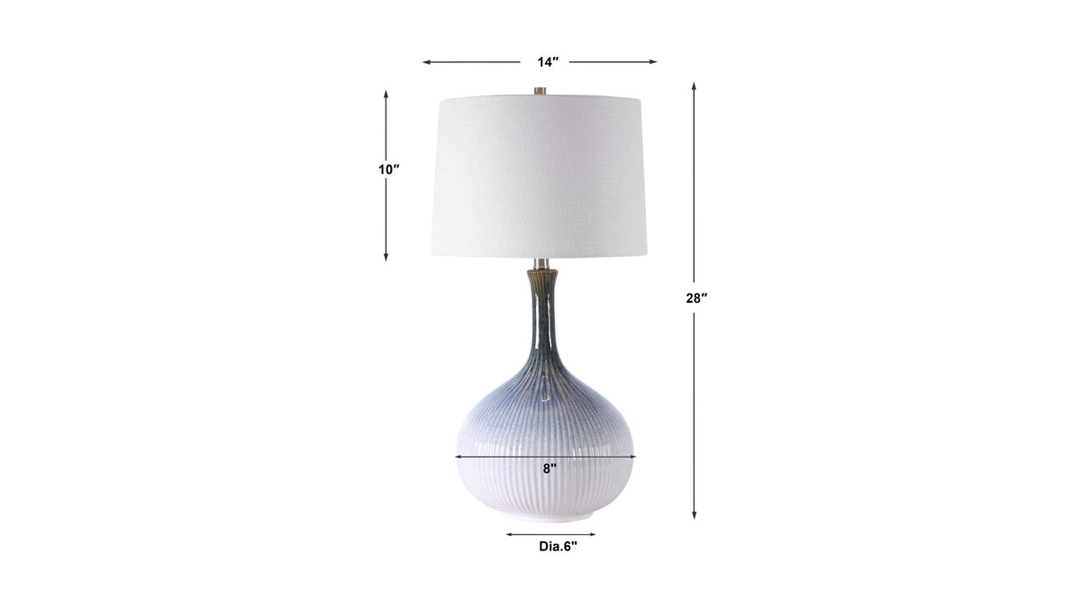 Eichler - Mid-Century Table Lamp - White
