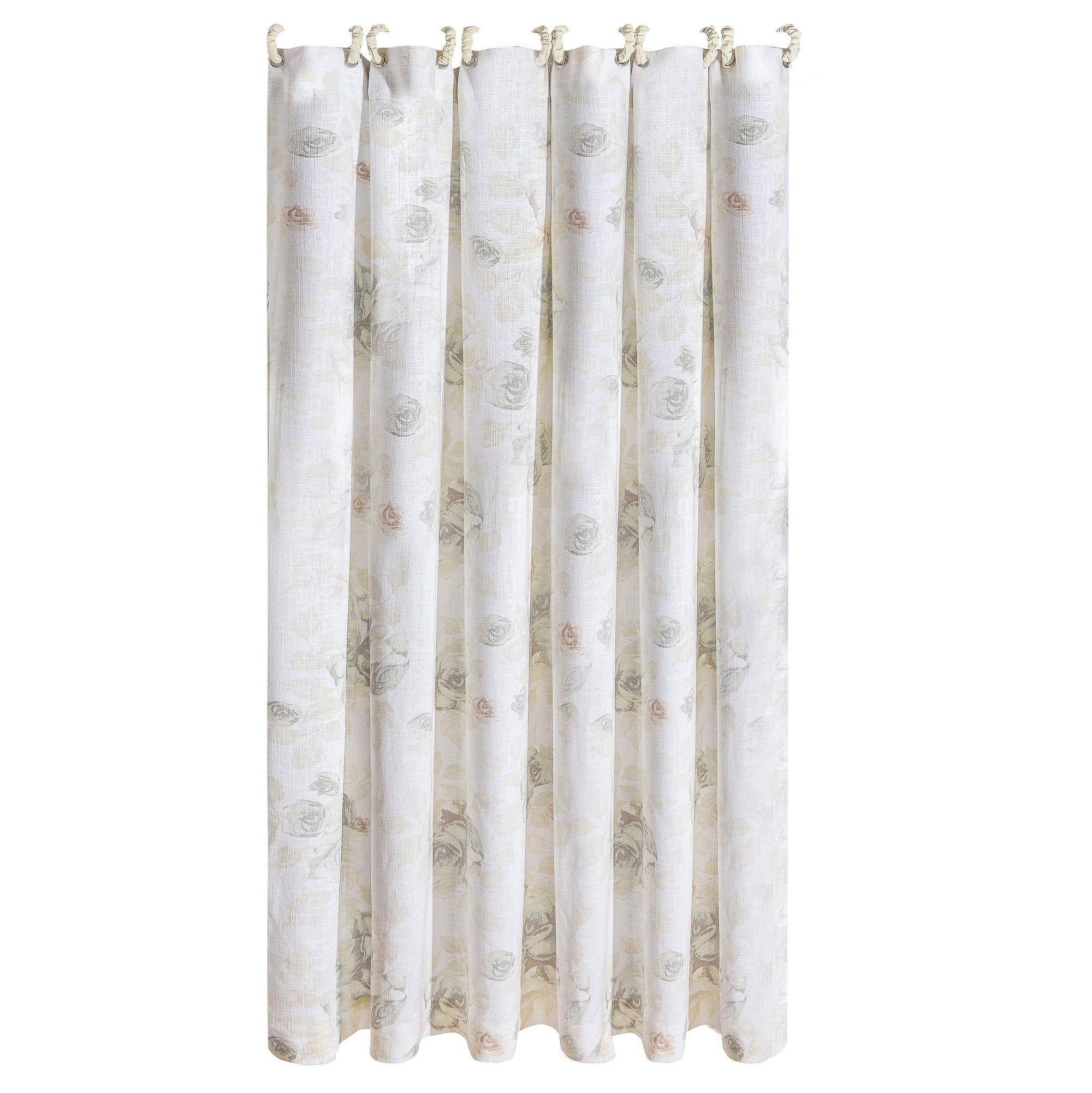 Rosaline - Shower Curtain - White