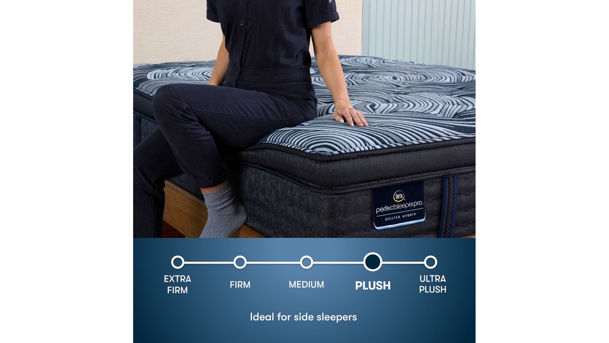 Perfect Sleeper Pro Hybrid - 15" Valais Latex Plush Pillow Top Mattress