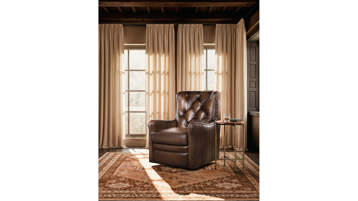 CC - Senda Swivel Chair - Dark Brown