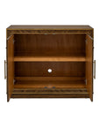 Claudia - Hall Cabinet - Rich Brown Zebrano
