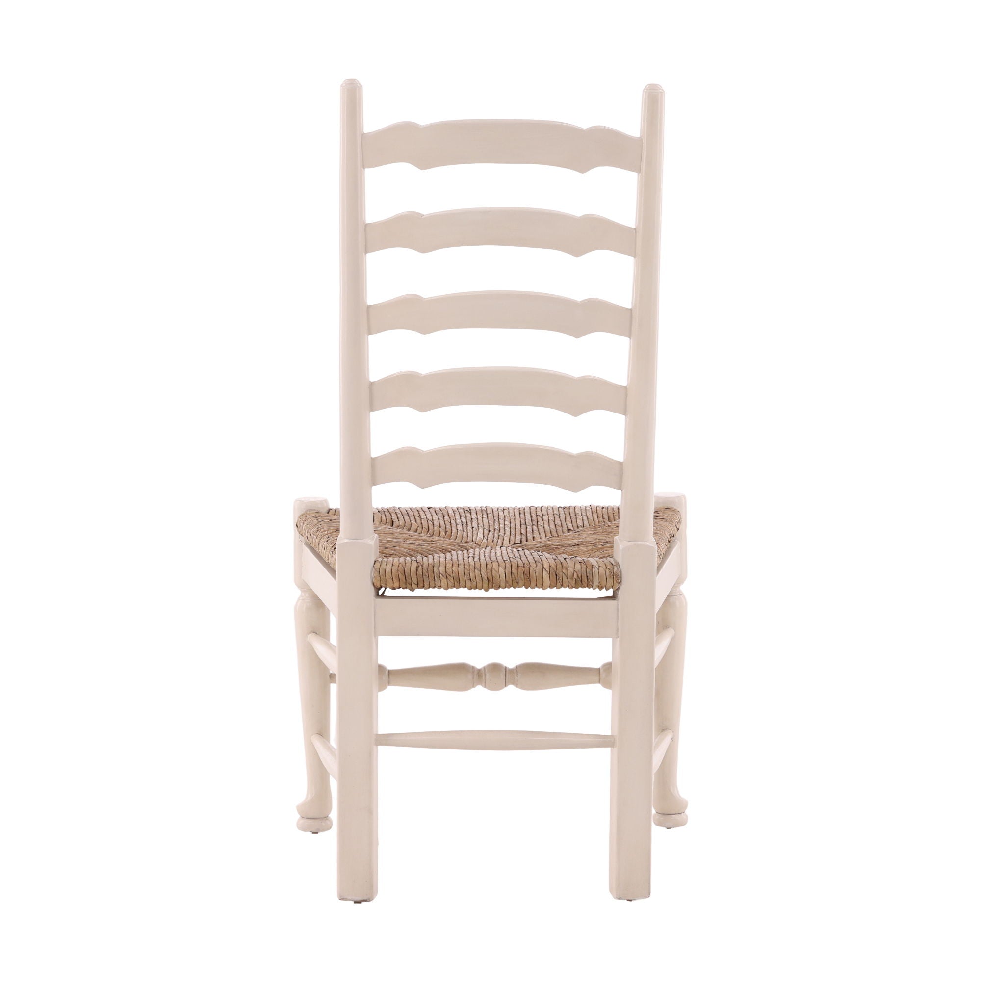 Bradley - Ladderback Side Chair - Beige / Light Brown