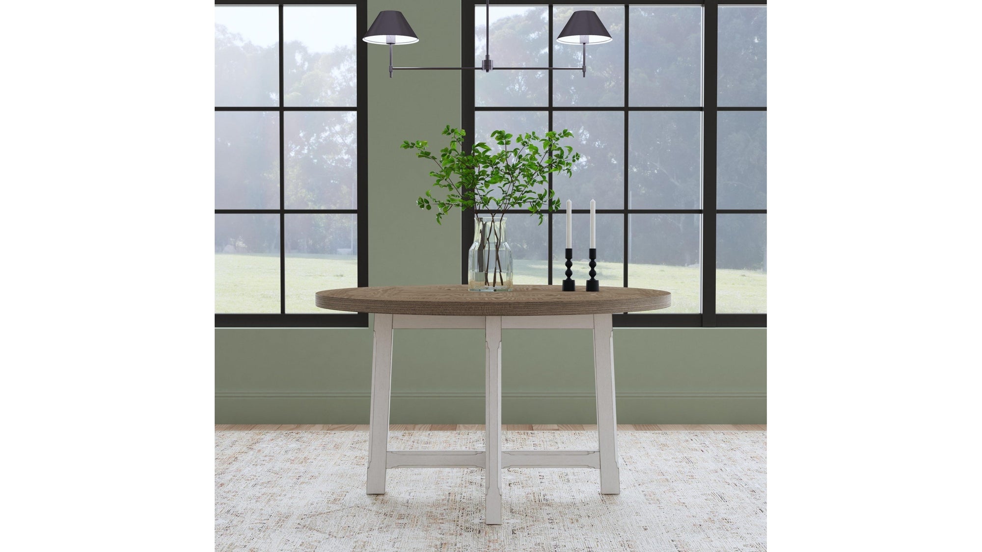 Melody - Round Dining Table - White