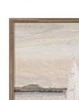 Twilight - Glide Framed Print - Beige