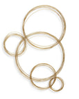 Golden Bubbles - Metal Wall Decor