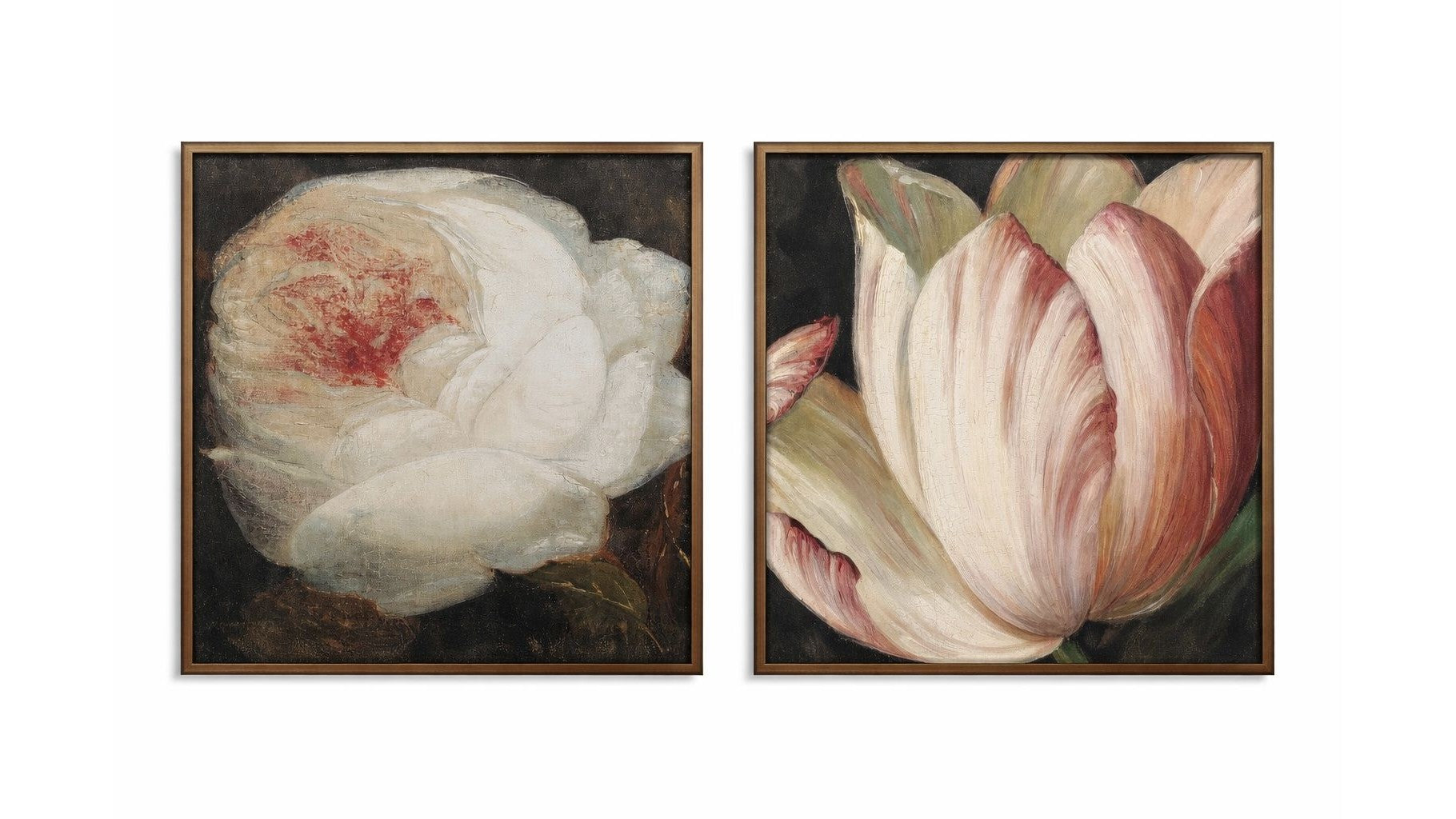 The Secret Garden Framed Print Set of 2 - Cream
