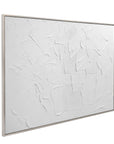 Paradisio Framed Canvas - White
