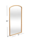 Brookings - Floor Mirror - Gold