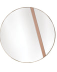 Nick - Wall Mirror - Brushed Brass